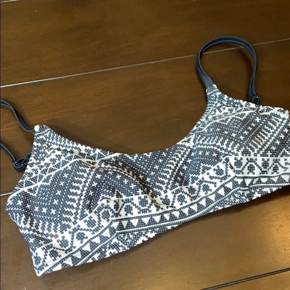 Bikini Top. Padded. Aztec design. Size Medium